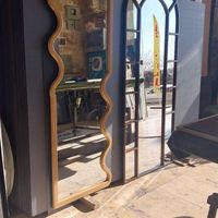 آینه قدی چوبی طرح‌دار|آینه|تهران, شهرک مسلمین|دیوار