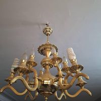 لوستر آبکاری در حد نو|لوستر و چراغ آویز|تهران, عبدل‌آباد|دیوار