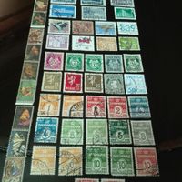 110قطعه تمبر باطل شده خارجی|سکه، تمبر و اسکناس|اصفهان, زهران|دیوار