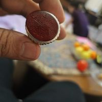 انگشتر خطی عقیق یمنی سرخ|جواهرات|تهران, سلیمانی|دیوار