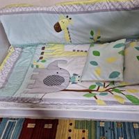 سرویس خواب هفت تیکه همراه تخت نوزاد|تخت و صندلی بچه|مشهد, بلوار توس|دیوار