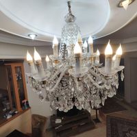 دو عدد لوستر ۲۴ و ۱۸ شاخه کریستالی RCR اصل ایتالیا|لوستر و چراغ آویز|تهران, وردآورد|دیوار