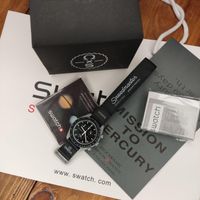ساعت امگاسواچ۳موتوره ژاپن رنگبندی omega swatch|ساعت|تهران, سعادت‌آباد|دیوار