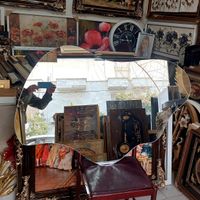 آینه گنبدی فلزی در شهر گنبد کاووس|آینه|گنبد کاووس, |دیوار