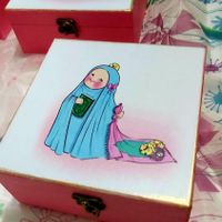 جعبه چوبی مناسب جشن تکلیف و جشن نماز دانش آموزان|صنایع دستی و سایر لوازم تزئینی|تهران, مینابی|دیوار