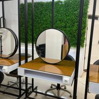 صندلی میکاپ مژه و آینه کنسول ارایشگاه سالن زیبایی|آرایشگاه و سالن‌های زیبایی|مشهد, صیاد شیرازی|دیوار