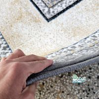 فرش نقشه مرمر بژ ۱۲ - ۹ - ۶ متری نو|فرش|کرمانشاه, |دیوار