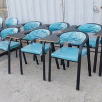 صندلی فیروزه ای ام پی محصلی آموزشی دانشجویی|مبلمان اداری|تهران, کریم‌آباد|دیوار