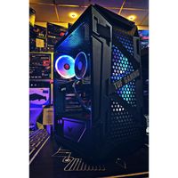 کیس کامپیوتر گیمینگ ۱۶ گیگ رم ۸ گرافیک z270 rgb|رایانه رومیزی|تهران, اندیشه (شهر زیبا)|دیوار