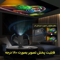 ویدیو پروژکتورp1700 انسی لومن ۳۰۰ قابل حمل|تلویزیون و پروژکتور|تهران, لویزان|دیوار