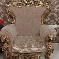 یک دست مبل سلطنتی نه نفره سالم به فروش میرسد‌.|مبلمان خانگی و میز عسلی|تهران, چیتگر|دیوار