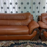 یک سرویس مبلمان هفت نفره با یک جلو مبلی|مبلمان خانگی و میز عسلی|تهران, ابوذر (منطقه ۱۵)|دیوار
