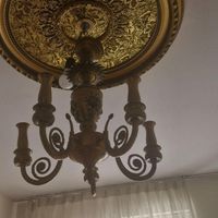 لوستر برنج وابکاری|لوستر و چراغ آویز|قرچک, |دیوار
