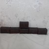 جعبه های چوبی با رویه های چرم طرح گل|صنایع دستی و سایر لوازم تزئینی|تهران, خواجه نصیر طوسی|دیوار