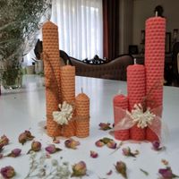 سفارش ساخت شمع جار و تزیینی وبیزوکس|صنایع دستی و سایر لوازم تزئینی|تهران, تجریش|دیوار