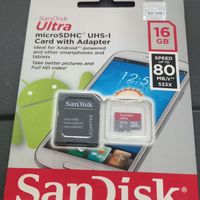 میکرو اس دی ۱۶ گیگ sandisk|لوازم جانبی موبایل و تبلت|اصفهان, شیخ صدوق|دیوار