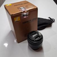 لنز نیکون Nikon AF-S NIKKOR 50mm f/1.8G|دوربین عکاسی و فیلم‌برداری|تهران, اختیاریه|دیوار