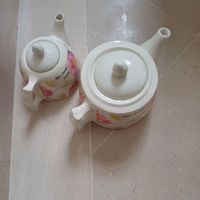 ست کتری و قوری چینی مقاوم به حرارت نو تو کارتن|قوری، کتری، قهوه‌ساز دستی|تهران, دهکده المپیک|دیوار