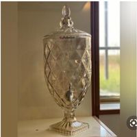 کلمن شیشه ای بلوری ۳نیم لیتری|ظروف سرو و پذیرایی|اصفهان, تالار|دیوار