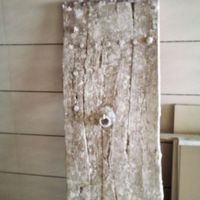 درب چوبی قدیمی|اشیای عتیقه|میبد, |دیوار