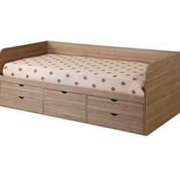 تخت خواب باکسی کشو دار / پویا چوب / تختخواب|تخت و سرویس خواب|مشهد, محله سرافرازان|دیوار