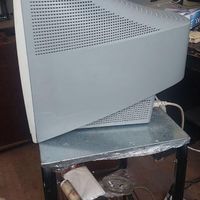 یک مانیتور crt صفحه فلت|قطعات و لوازم جانبی رایانه|کرمان, |دیوار
