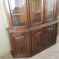 بوفه چوبی دو تکه سالم|بوفه، ویترین، کنسول|تهران, فیروزآبادی|دیوار