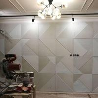 دیوارپوش سه بعدی کاغذ دیواری سنگ نما مصنوعی زیگزاگ|مصالح و تجهیزات ساختمان|تهران, جی|دیوار