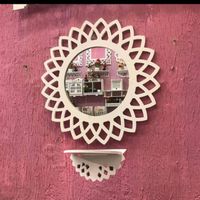 شلف آینه کوچک مدل خورشیدی پی وی سی|آینه|مشهد, حسین‌آباد|دیوار