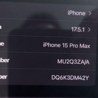 اپل iPhone 15 Pro Max ۲۵۶ گیگابایت|موبایل|تهران, تهران‌نو|دیوار