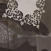 رومیزی شاین طلایی وگلدان|پرده، رانر و رومیزی|تهران, بلورسازی|دیوار