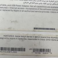 Apple watch seri 3 38mm grey|لوازم جانبی موبایل و تبلت|تهران, شهرک غرب|دیوار