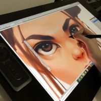 Wacom cintiq pro 24 4K وکام سینتیک پرو|تبلت|تهران, گیشا (کوی نصر)|دیوار