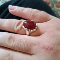 انگشتر نقره عقیق اصل|جواهرات|کردکوی, |دیوار