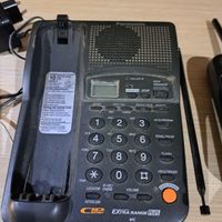 تلفن بیسیم رو میزی پانا سونیک kx1232jxb|تلفن رومیزی|رشت, گلسار|دیوار