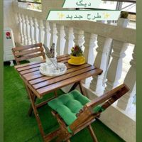 میز و صندلی چوبی تاشو ابزار خورده منزل و کافه|میز و صندلی غذاخوری|تهران, نواب|دیوار