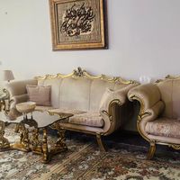 مبلمان استیل با روکش ورق طلا|مبلمان خانگی و میز عسلی|تهران, شهرک صدرا|دیوار