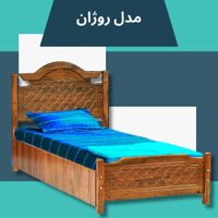 تختخواب یک نفره شرکتی روژان،تخت خواب نوجوان تکنفره|تخت و سرویس خواب|تهران, شهرک شریعتی|دیوار