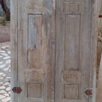 در چوبی قدیمی|اشیای عتیقه|اصفهان, شهرضا|دیوار