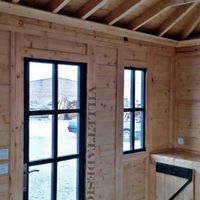 کلبه چوبی دوجداره|مصالح و تجهیزات ساختمان|قم, کلهری|دیوار