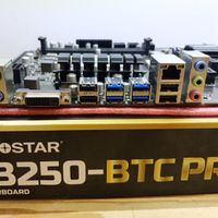 مادربورد بایواستار BIOSTAR TB250-BTC PRO + G4400|قطعات و لوازم جانبی رایانه|تهران, جمهوری|دیوار