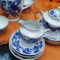 ست چای خوری قلم ابی|ظروف سرو و پذیرایی|تهران, نظام‌آباد|دیوار