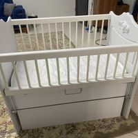 تخت کنار مادر  گهواره ای|تخت و سرویس خواب|تهران, خلیج فارس|دیوار