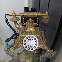 تلفن برنز قدیمی|تلفن رومیزی|دورود, |دیوار