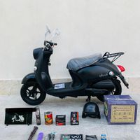 پاکشتی یاماها وینو کاربراتور رنگ مشکی مات|موتورسیکلت|تهران, طرشت|دیوار