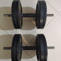 یک جفت دمبل 10 کیلوگرمی جمعا 20 Kg|تجهیزات ورزشی|تهران, قصر فیروزه ۱|دیوار