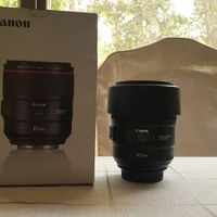 لنز کنون Canon EF 85 F/1.4 IS|دوربین عکاسی و فیلم‌برداری|تهران, سیدخندان|دیوار