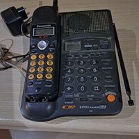 تلفن بیسیم رو میزی پانا سونیک kx1232jxb|تلفن رومیزی|رشت, گلسار|دیوار