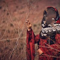روسری شال پارچه ترمه لباس محلی لک کردی لری گلونی|لباس|تهران, اقدسیه|دیوار