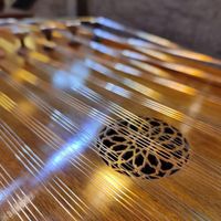 سنتور چوب گردو استاد ایرانی|سازهای سنتی|تهران, جمهوری|دیوار
